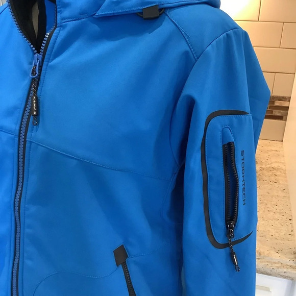 Stormtech Blue Jacket Waterproof H2Xtreme Light Shell Sz Medium - Picture 2 of 9